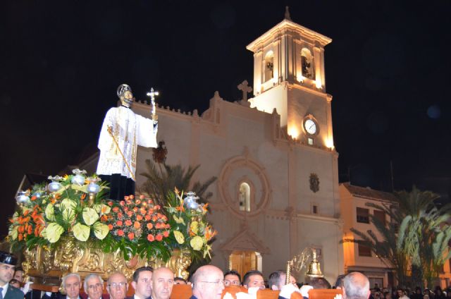 El presidente regional, Pedro Antonio Sánchez compartió con los vecinos de San Javier la festividad de San Francisco Javier
