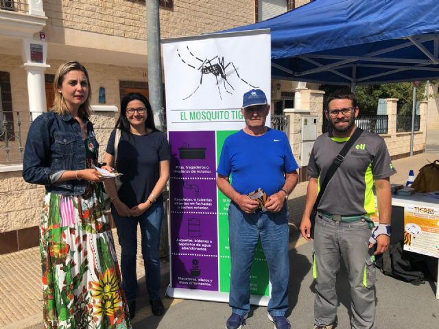 La concejalía de Sanidad relanza la campaña del Mosquito Tigre en el municipio