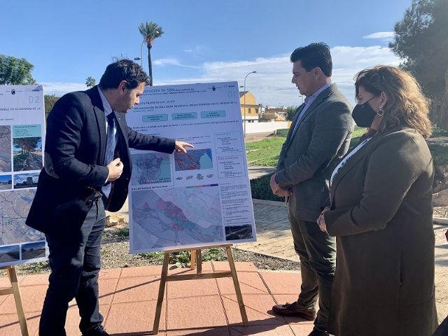Ayuntamiento y Consejería de Fomento firmarán un convenio para implementar un Sistema Urbano de Drenaje Sostenible en San Javier