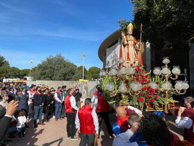 La Romería de San Blas vuelve a salir para acompañar al Santo de regreso a su ermita