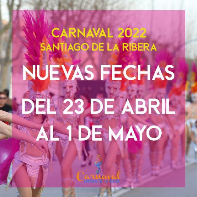 El carnaval de Santiago La Ribera 2022 se aplaza al próximo mes de abril por la pandemia