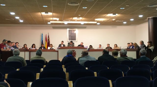 El Pleno de San Javier aprueba una moción 'contra el cierre encubierto del trasvase Tajo-Segura'