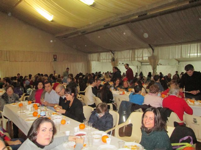 Cena del Hambre en la Parroquia de San Javier