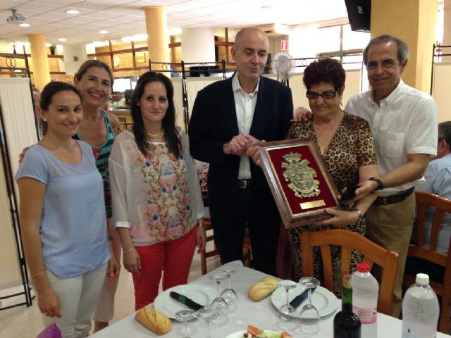 El Alcalde celebró con los Mayores del Centro de San Javier su hermanamiento con los del Torres de Cotillas