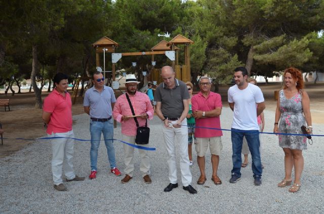 La pinada de Los Pozuelos estrena parque infantil