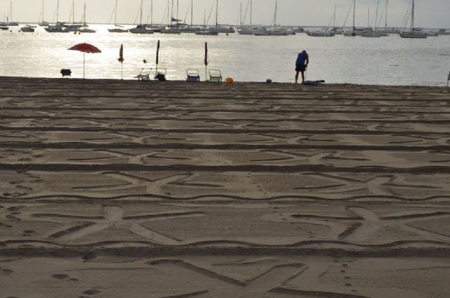Estrellas en la playa para recibir la festividad de Santiago Apóstol