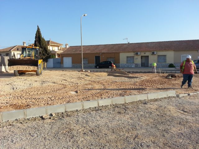 IU-Verdes San Javier denuncia la construcción de pistas deportivas sobre la Vereda de Vinco