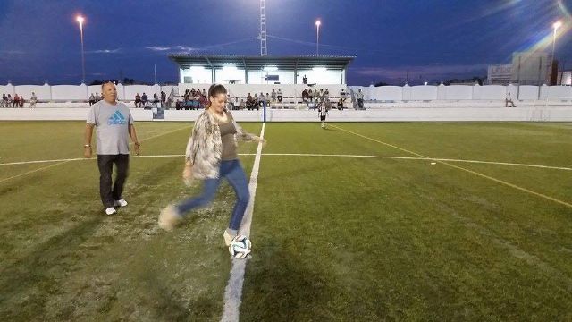 Las chicas del Mar Menor CF vencieron en el Partido por la Igualdad