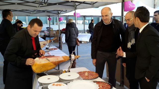 Masterclass de corte de jamón en San Javier