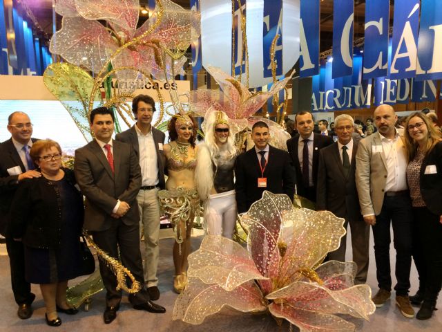 Presentación de los Carnavales de Santiago de la Ribera en Fitur