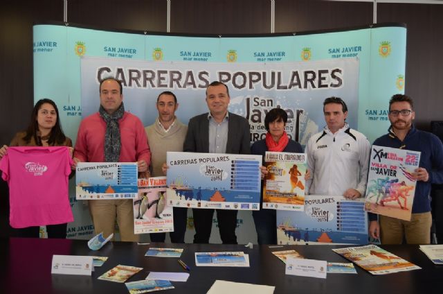 San Javier se convierte en la Villa del Running con un circuito anual que arranca con 8 carreras populares