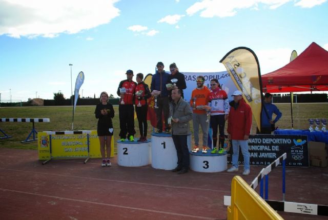 Sandra García-Pagán y Antonio del Castillo ganan 'La San Valentín' por parejas, en San Javier