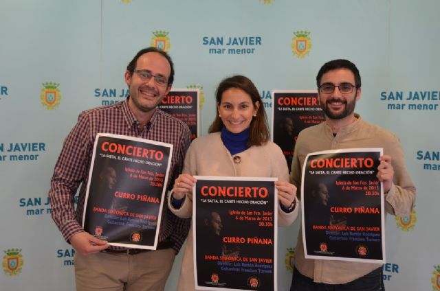 Curro Piñana y la banda sinfónica de San Javier ofrecerán un concierto único de marchas procesionales y saetas