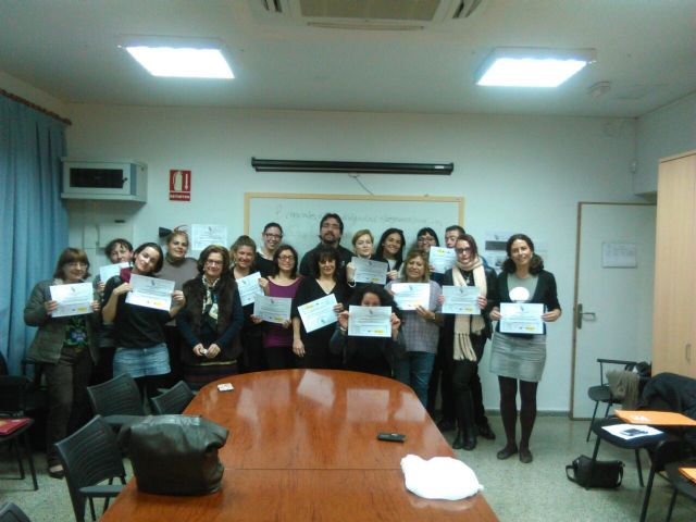 Dieciocho personas se han formado en el curso de Formación Gerontológica celebrado en San Javier