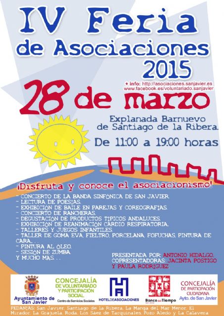 La IV Feria de Asociaciones reúne a 38 asociaciones locales