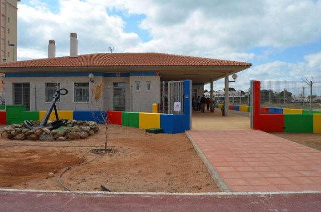 Abierto el plazo para solicitar plaza en la Escuela Municipal Infantil de La Manga
