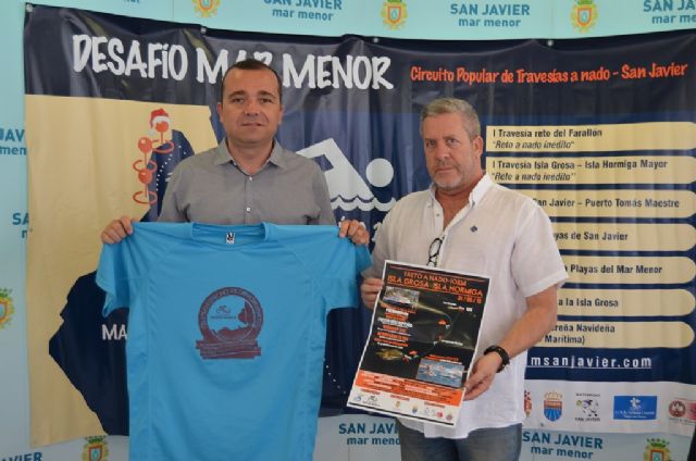 El circuito de travesías a mar abierto 'Desafío Mar Menor' afronta su segundo reto entre Isla Grosa e Isla Hormiga