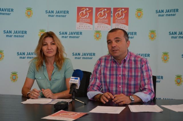 Ciento sesenta atletas de toda España participan este fin de semana en el Campeonato de España de Atletismo  Adaptado que se celebra en San Javier