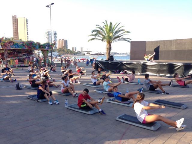 El Fitness Playa gratuito vuelve a arrasar un verano más