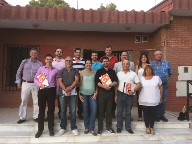 San Javier acoge la reunión de concejales de Ciudadanos (C´s) de la Comarca de Cartagena