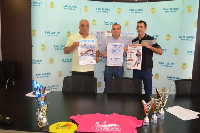 San Javier acoge el próximo fin de semana tres grandes eventos deportivos