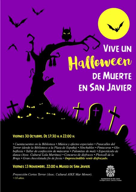 Halloween empieza mañana tarde para los más pequeños en San Javier