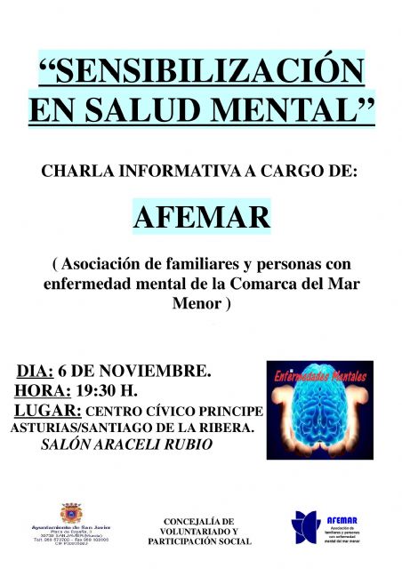 Charla sobre sensibilización hacia la enfermedad mental
