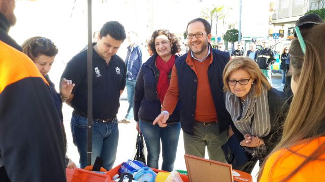 San Javier recibe con una macro exposición a las agrupaciones de voluntarios de Protección Civil de la Región