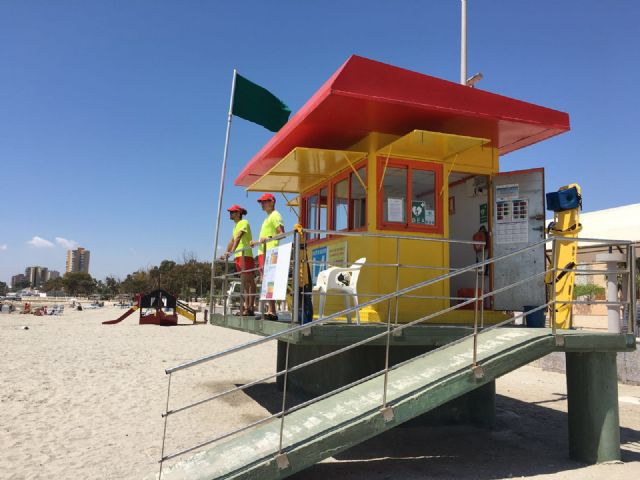 Las playas de San Javier ya tienen vigilancia