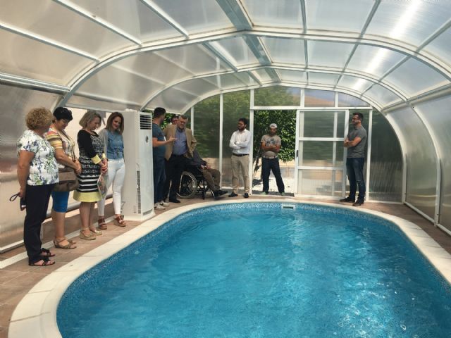Aidemar recupera su piscina terapéutica que llevaba cuatro años cerrada