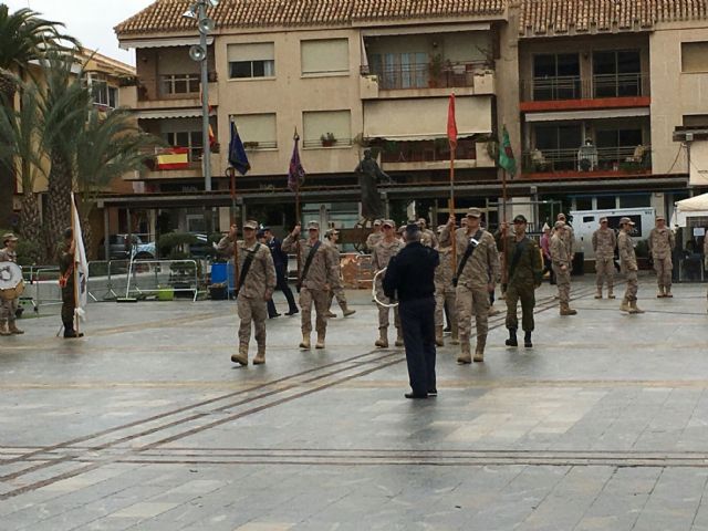 Unas 300 personas jurarán bandera mañana en la plaza de España de San Javier