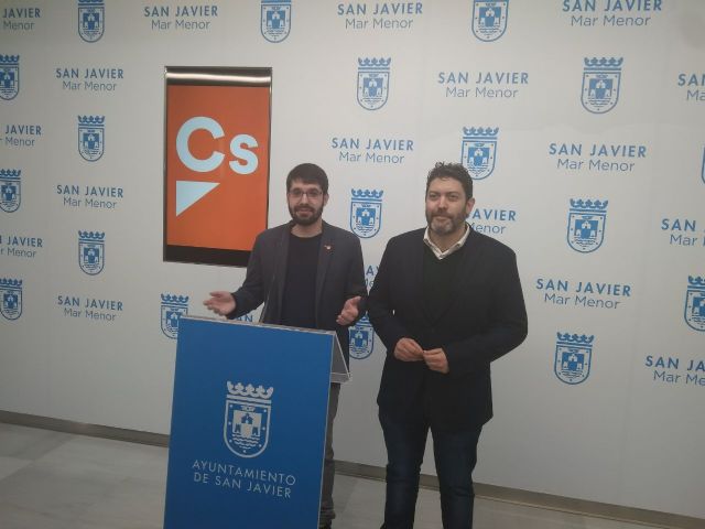 Ciudadanos San Javier exige al Gobierno regional que ponga en marcha un plan de impulso económico y turístico para compensar el cierre del aeropuerto