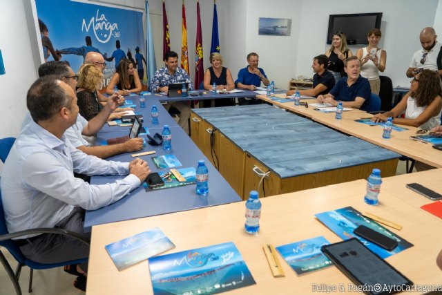 El Consorcio de La Manga del Mar Menor trata la construcción del parque del deporte en la zona del Estacio y el cambio de presidencia
