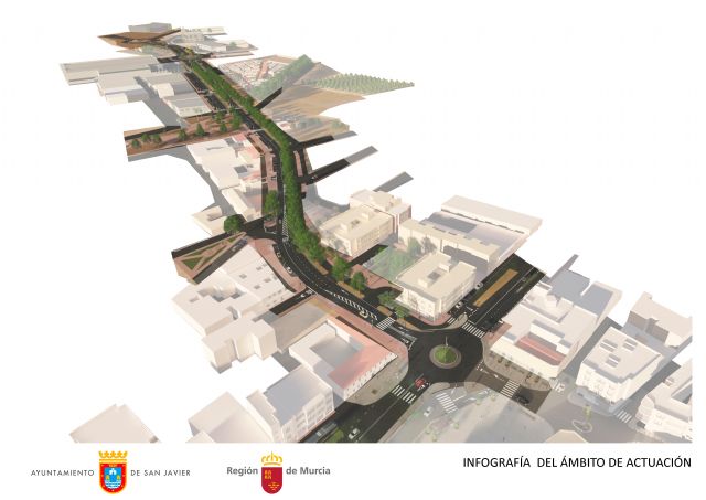 La Comunidad licita las obras de mejora de la avenida Miguel Ángel Blanco de San Javier