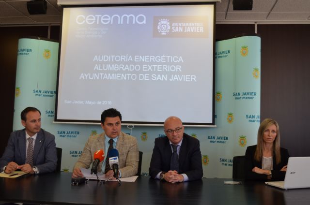 San Javier invertirá cerca de 5 millones de euros en mejorar la eficiencia energética de su alumbrado público municipal