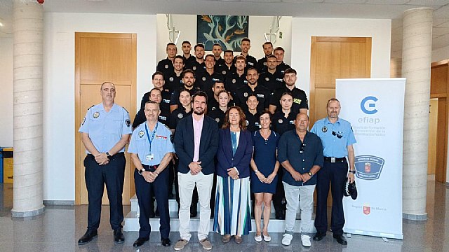 Los 20 nuevos agentes de policía local en prácticas inician hoy su periodo de formación