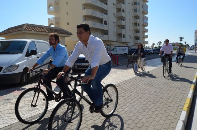 Los ciudadanos eligen la realización de paseos marítimos, una pasarela de madera y carriles bici para el desarrollo de la zona norte de La Manga