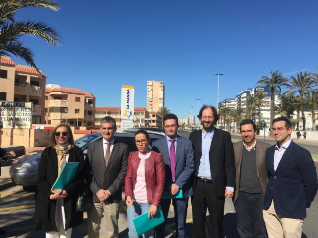 La consejería de Agricultura, la UPCT y los ayuntamientos de San Javier y Cartagena buscan nuevas soluciones en la gestión de los aportes de lluvia en la red de saneamiento de La Manga