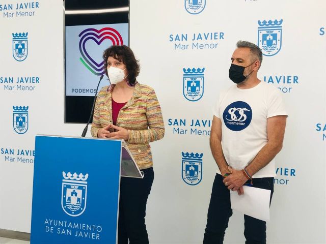 Podemos asegura que la demanda de la fiscalía 'confirma la complicidad del Gobierno regional en la destrucción del Mar Menor'