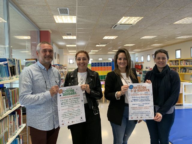 Talleres de robótica y cocina saludable para disfrutar en familia