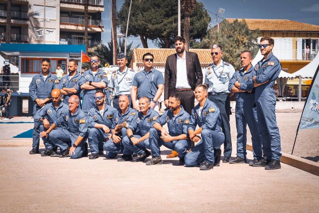 José Ángel ensalza en San Javier el arraigo y la importancia de las patrullas Papea y Águila para Murcia