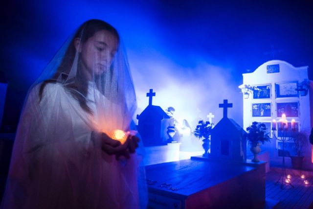 El 'Don Juan Tenorio. Sueño y realidad en el cementerio de San Javier' ha sido seleccionado entre las  cinco mejores actividades de puertas abiertas en el Concurso nacional Cementerios 2018