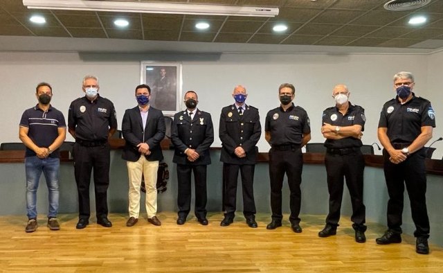 Acto de homenaje y despedida a seis agentes de Policía Local  ante su jubilación