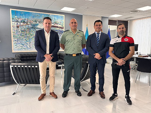 Recepción del Guardia Civil, Pablo Villalobos, tras ganar la medalla de oro en Judo en el Campeonato Nacional de todos los Ejércitos