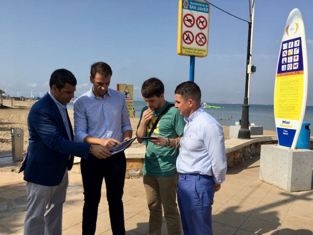 La playa Mistral dispone desde hoy de un servicio gratuito de Wifi que permitirá a los bañistas conectarse a internet