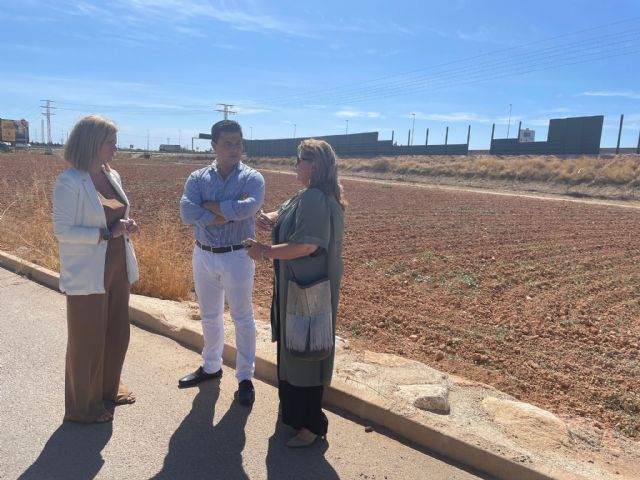 La Comunidad instala pantallas antirruido en la autovía del Mar Menor, a la salida de San Javier, para reducir la contaminación acústica