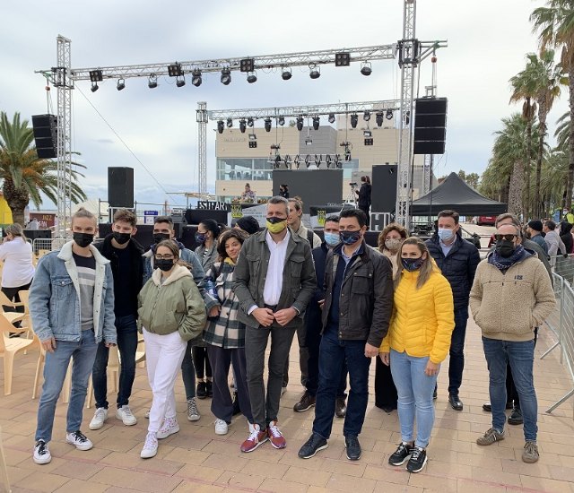 El Festival EstrenArte 2021 llenó de arte joven Santiago de la Ribera