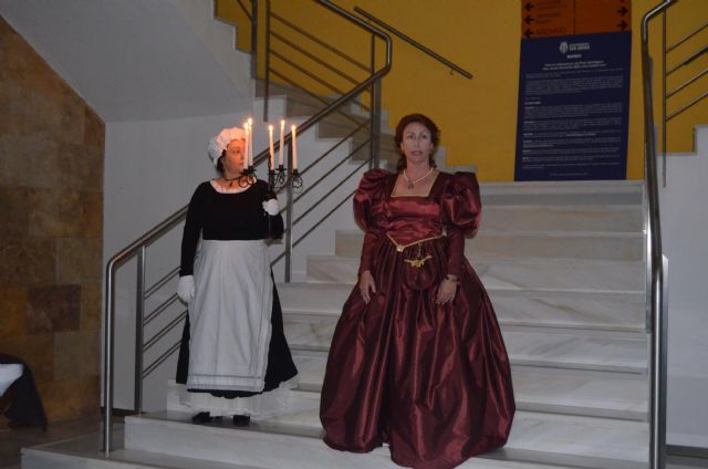 La marquesa de Corvera volvió a recorrer su casa, hoy Ayuntamiento de San Javier, 180 años después