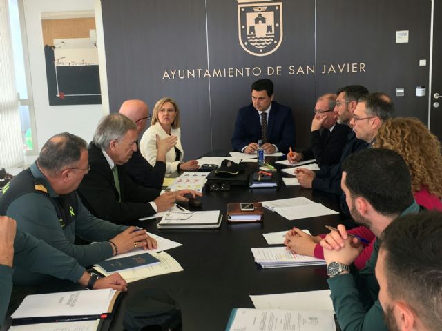 La Junta Local de Seguridad trabaja en el dispositivo de seguridad del Festival Aéreo Internacional de los días 9 y 10 de junio en Santiago de la Ribera