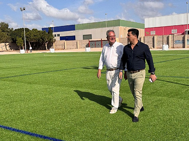 El nuevo campo de fútbol del Carrión evitará las listas de espera existentes para entrar en la Escuela de Fútbol
